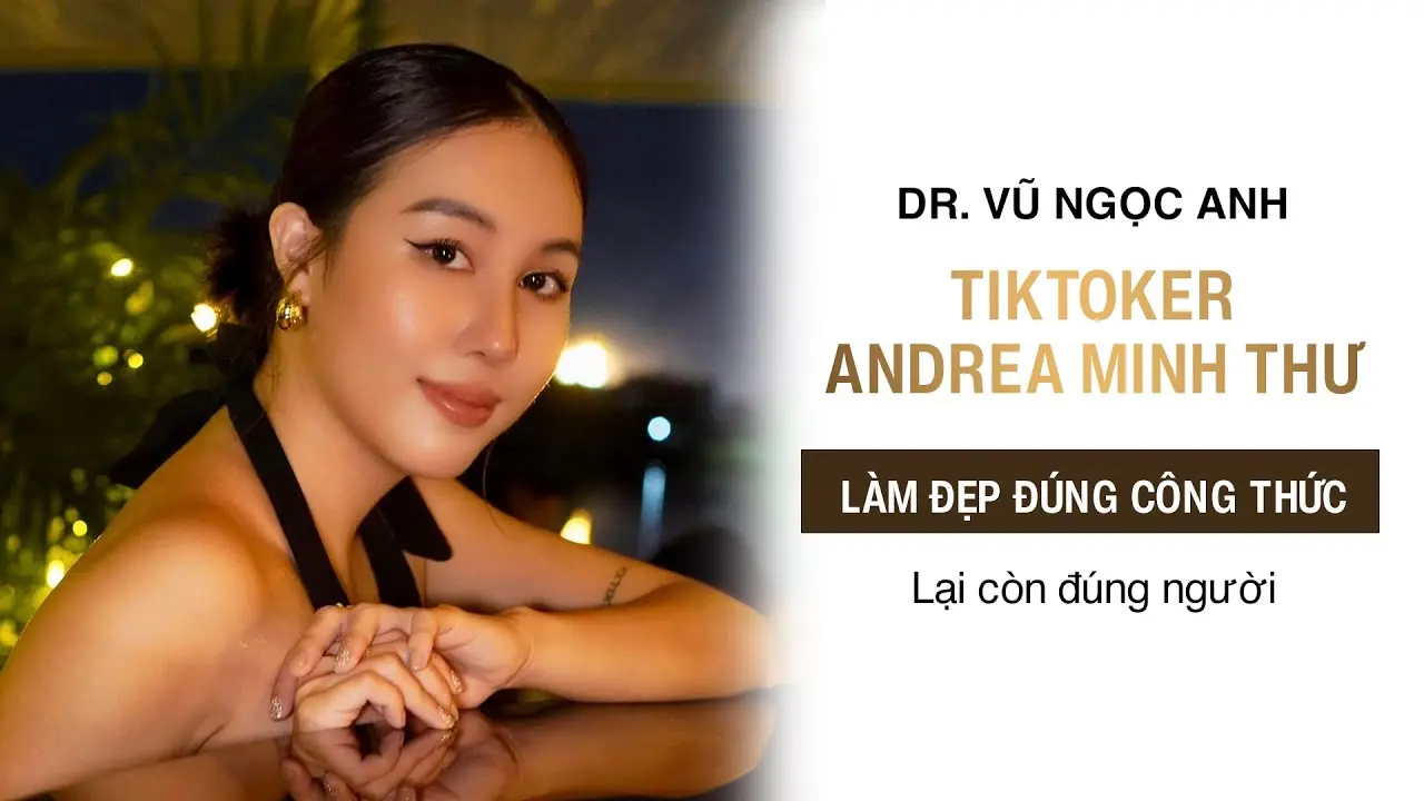 Màn biến đổi làn da của tiktoker xinh đẹp Andrea Minh Thư sau liệu trình Triple L