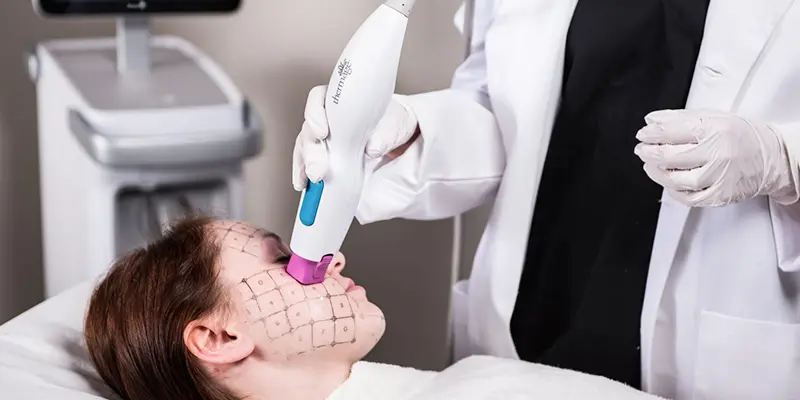 Nâng cơ mặt bằng công nghệ Thermage