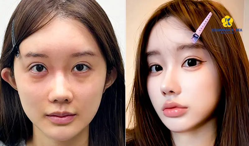 Khách hàng nâng cơ mí mắt