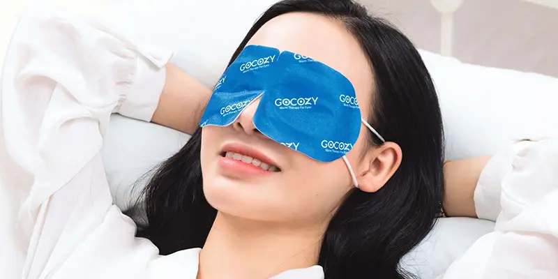 Chườm ấm cơ mắt